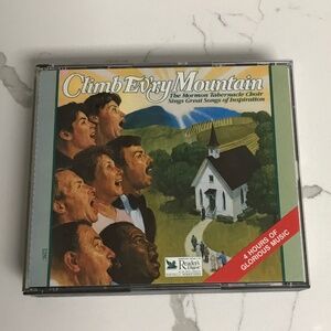 Climb Every Mountain Mormon Tabernacle Choir 4 hours of Music 4 Disc Set 1989